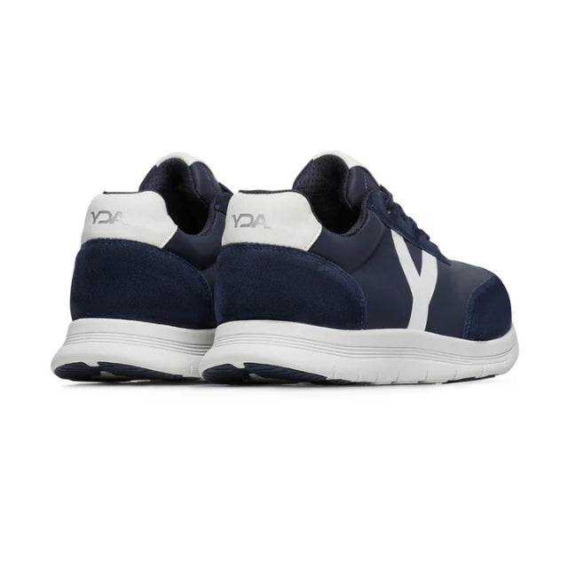 Optima Molliter Mas sneaker in midnight blue and white, extra fit