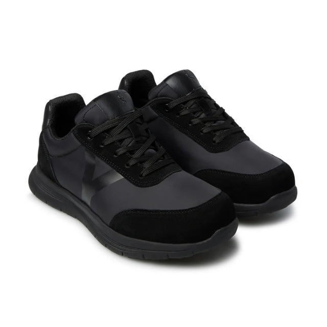 Optima Molliter Mas Sneaker Total Black mit weiter Passform