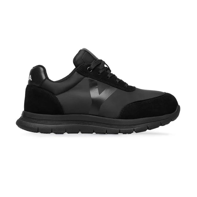 Optima Molliter Mas Sneaker Total Black mit weiter Passform