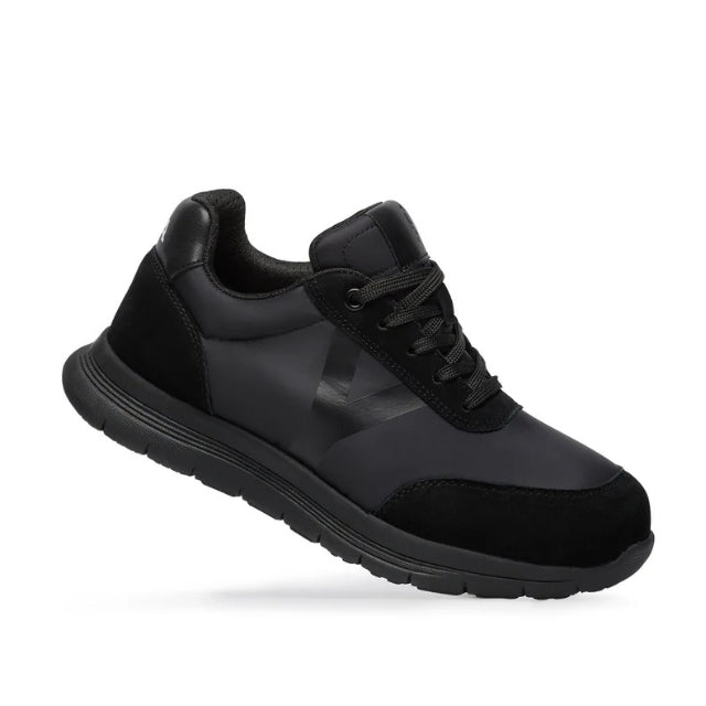 Optima Molliter Mas Sneaker Total Black mit weiter Passform