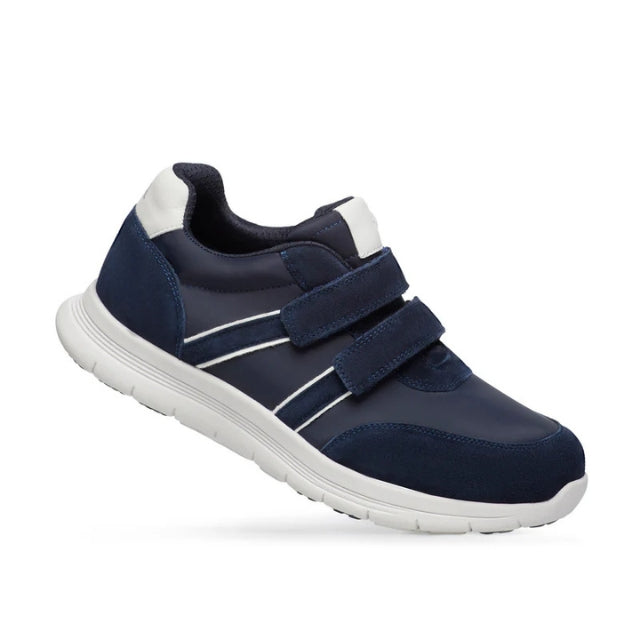 Optima Molliter Yuma sneaker blu notte con doppio velcro