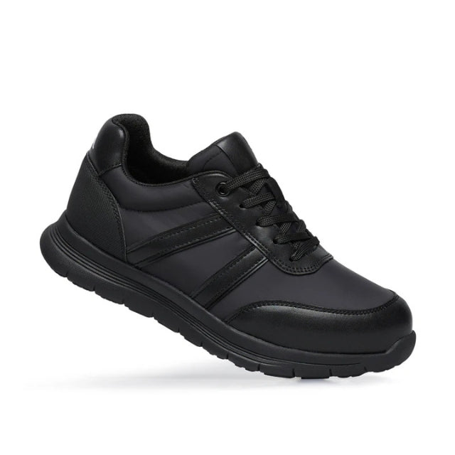 Optima Molliter Kurt sneaker nera in pelle e soft-tech, Pro extra fit