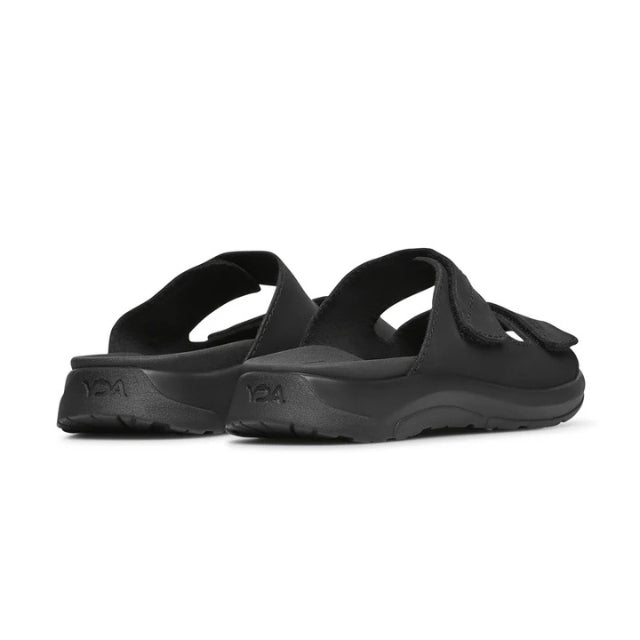 Zapatilla ortopédica Optima Molliter Link de piel negra, Dedalo