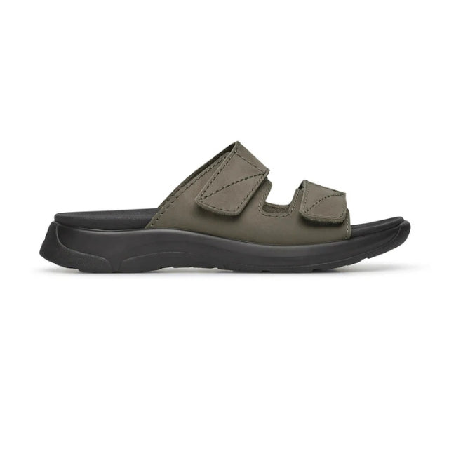 Zapatilla ortopédica Optima Molliter Link de piel caqui, Dedalo