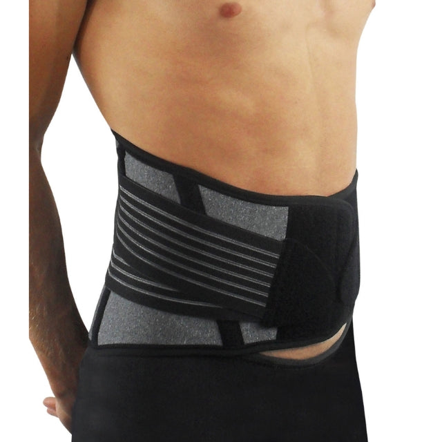 Pavis Self Care+ 2-in-1 lumbar support with elastic pulls, 25 cm