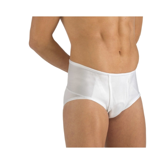 Pavis Erniablock 651 hernia brief, mid height, with gusset opening