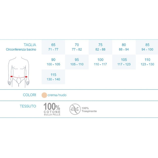Slip femme Pavis Erniablock 672 avec poches pour pelotes