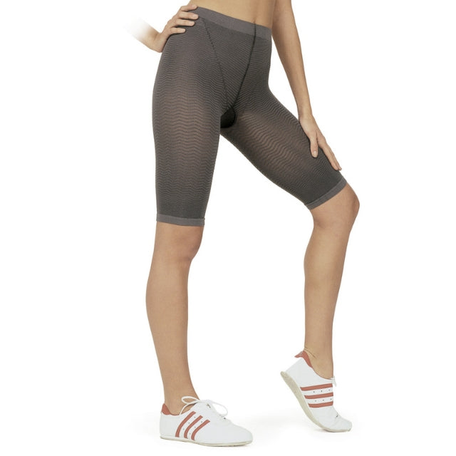 Solidea Silver Wave Strong bermuda modellante champagne, ioni argento