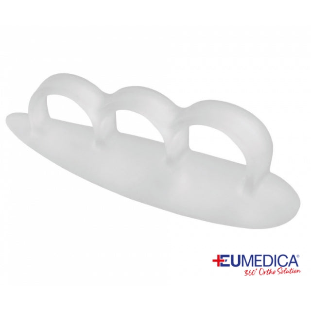 Cresta Eumedica de aceite gel de tres anillos para dedos en martillo