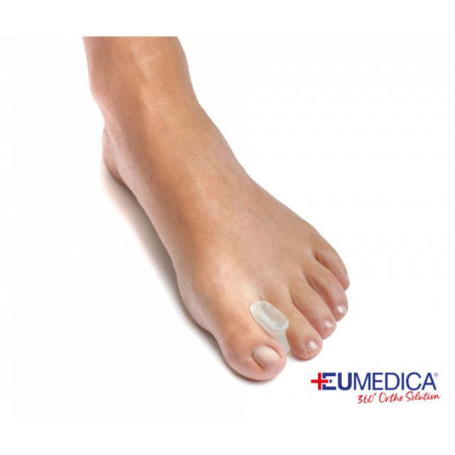Eumedica Gel Toe Separator with Flange for Overlapping Toes