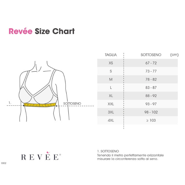 Revée Bra Julie: reggiseno post-operatorio con chiusura frontale
