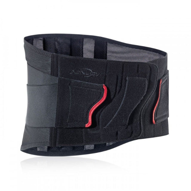 Faja lumbar transpirable DonJoy Porostrap con 4 varillas