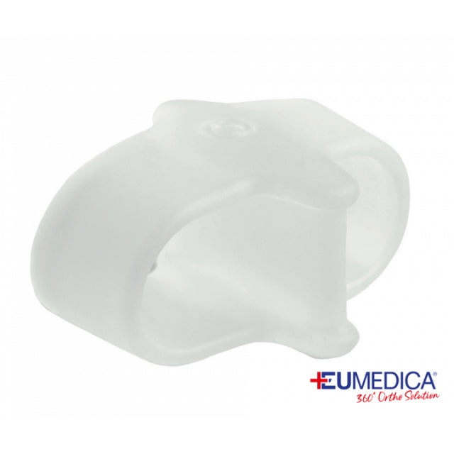Eumedica separatore doppio anello in gel per alluce valgo, piede/mano