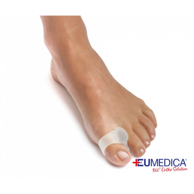 Écarteur gel Eumedica avec anneau, 1er ou 2e orteil, taille L