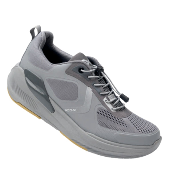 Podartis POD-X gris: zapato terapéutico con suela Timing Rocker