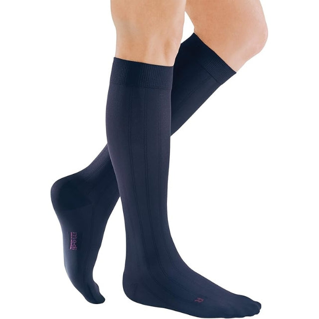 Calcetines compresión hombre Medi mediven for men clase 2, azul