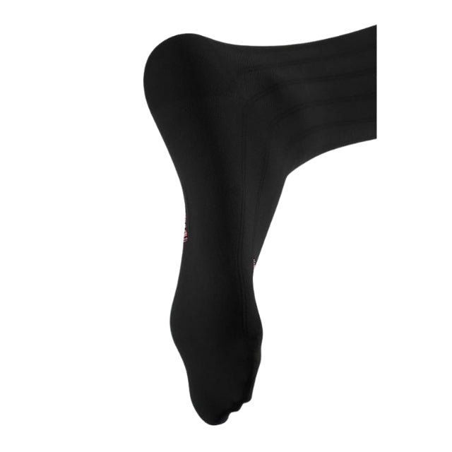 Medi mediven for men black ribbed compression socks, class 1