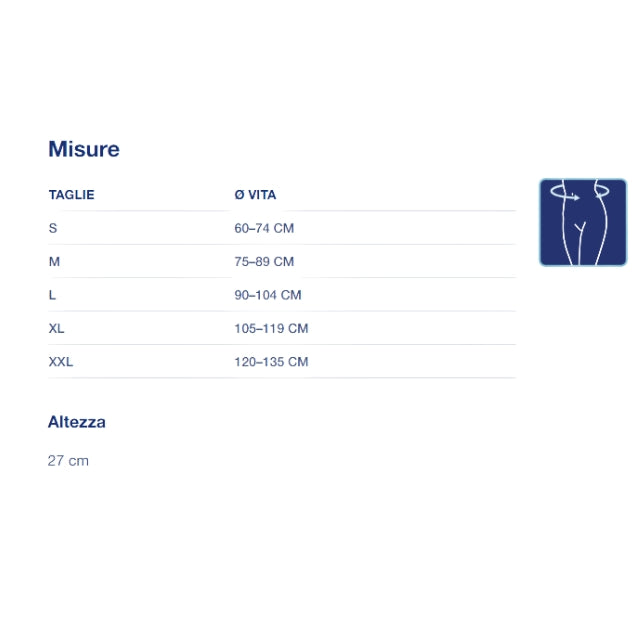 Faja lumbar elástica regulable FGP CRM-900 Flexò