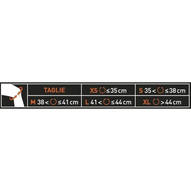 Rodillera propioceptiva ligera Epitact Physiostrap Sport, talla XL