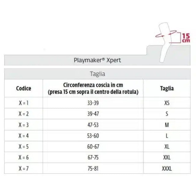Rodillera DonJoy Playmaker Xpert Sleeve con barras laterales