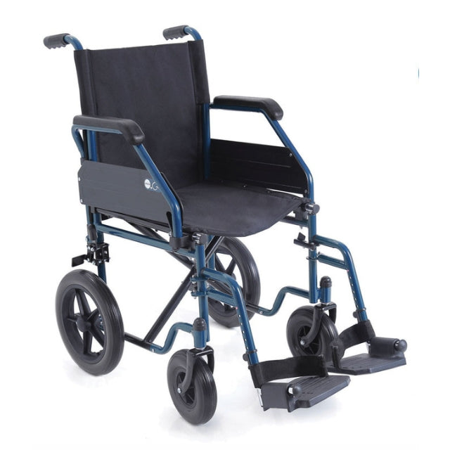 Moretti GO! Folding Transit Wheelchair, Red