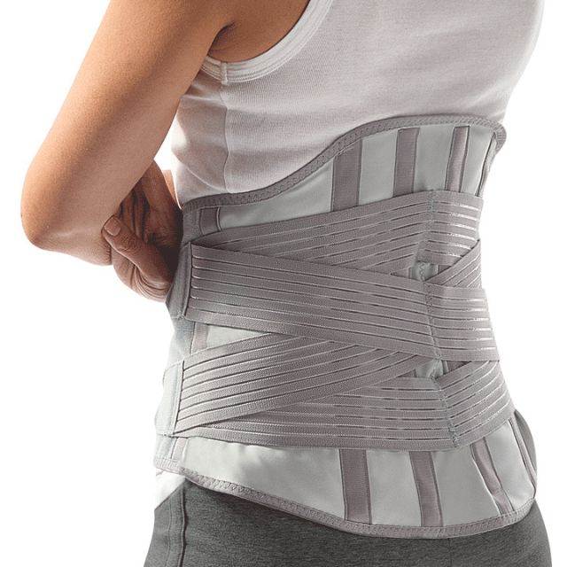 Faja lumbar DonJoy LumbosTrap 35 cm con soporte rígido moldeable