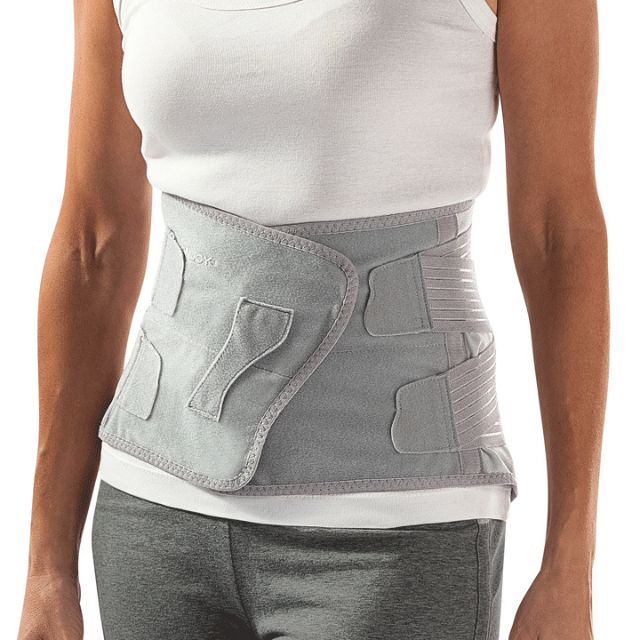 Faja lumbar DonJoy LumbosTrap 35 cm con soporte rígido moldeable