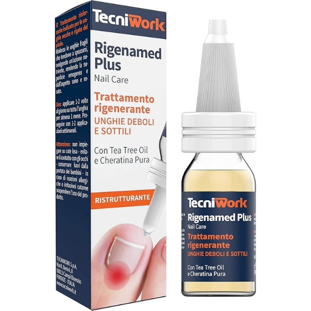 Rigenamed Plus strengthening treatment for toenails, 15 ml