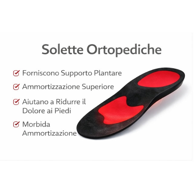 Kefrell AM1 plantare con cuscinetti per avampiede e tallone