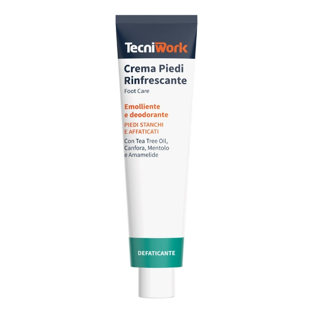 Tecniwork Fußcreme erfrischend und deodorierend, 75 ml