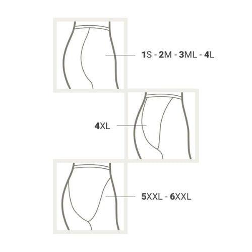 Solidea Silver Wave Long Mikromassage-Leggings in Schwarz