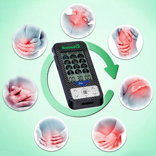 Tesmed Trio 6.5 wiederaufladbares Reizstromgerät EMS TENS Massage