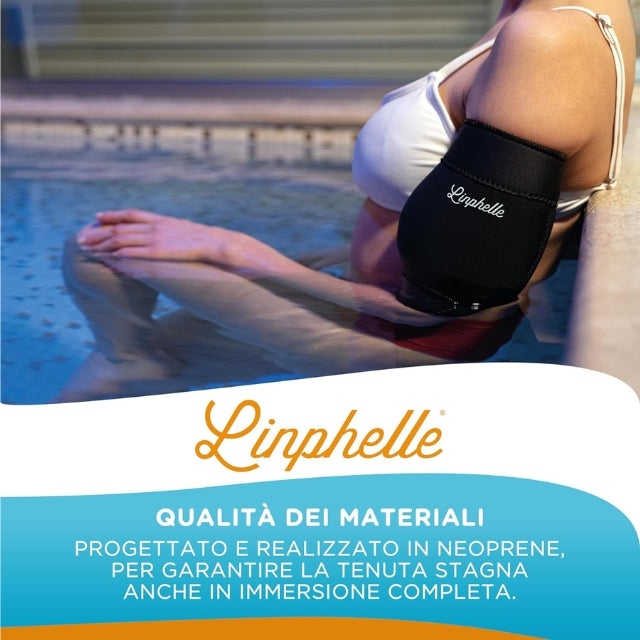 Linphelle Coverpicc protège-PICC étanche en néoprène