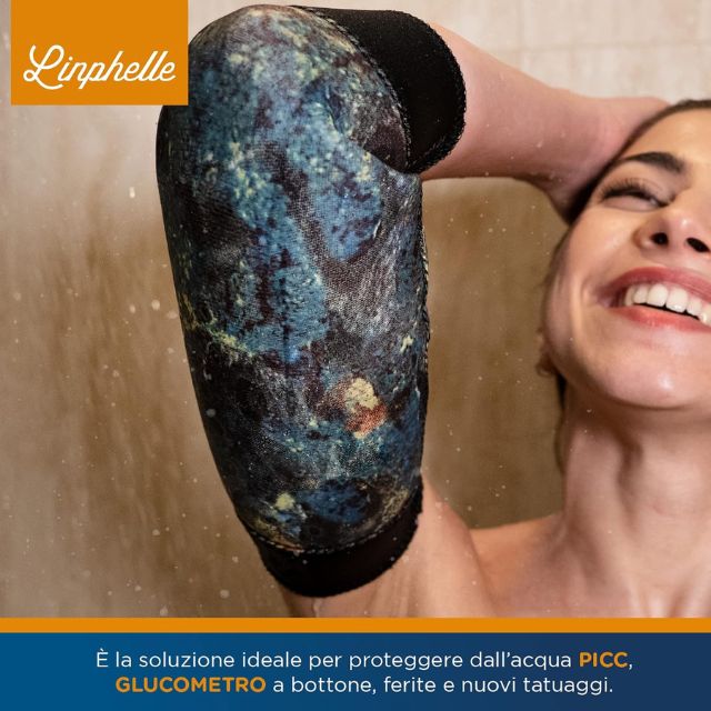 Linphelle Coverpicc Long lange wasserdichte Neoprenhülle für PICC