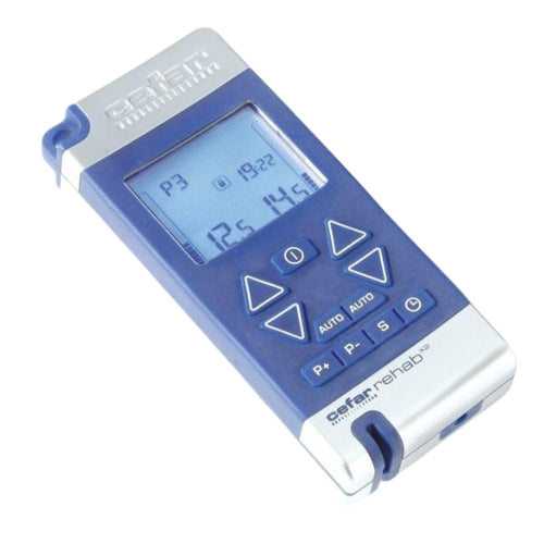 Chattanooga Cefar Rehab X2: 2-channel electrostimulator, 30 programs