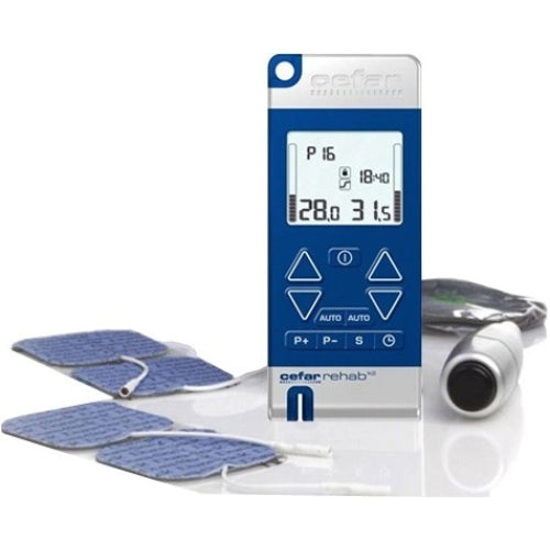 Chattanooga Cefar Rehab X2: 2-channel electrostimulator, 30 programs