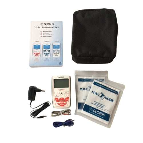 Globus Elite SII, electroestimulador de 2 canales con 100 programas