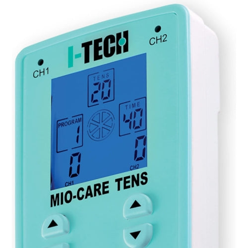 I-Tech Mio-Care TENS elettroterapia a 2 canali, 20 programmi