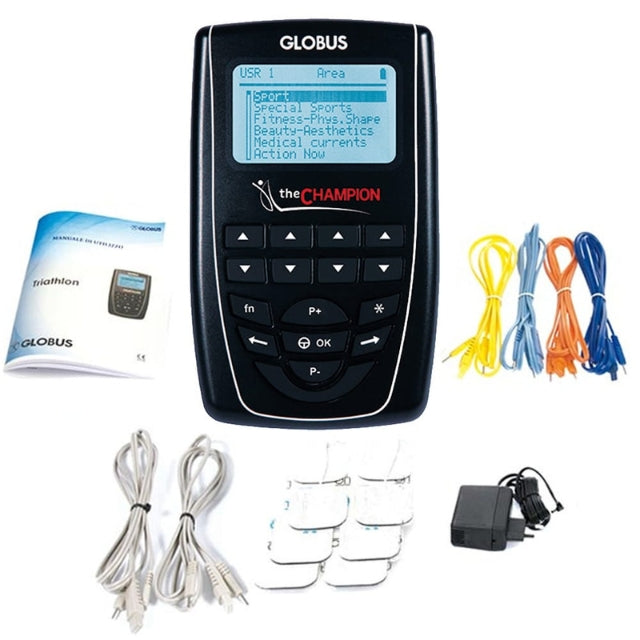 Globus The Champion Elektrostimulator für Sportler, 12 Disziplinen