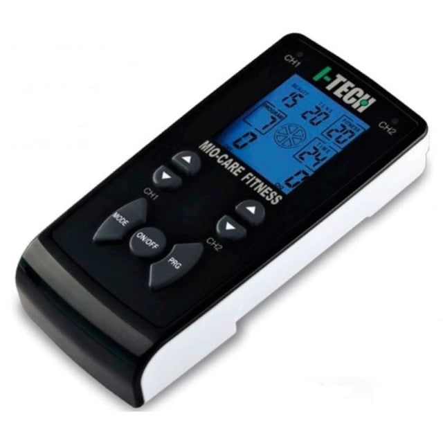 I-Tech Mio-Care Fitness Elektrostimulator mit 2 Kanälen, 60 Programme