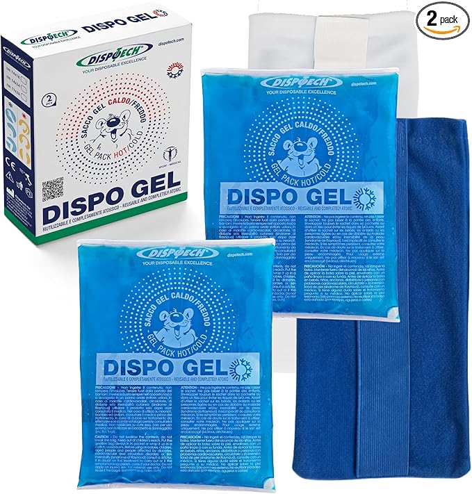 Bolsa de gel frío y calor reutilizable Moretti Medygel ST407