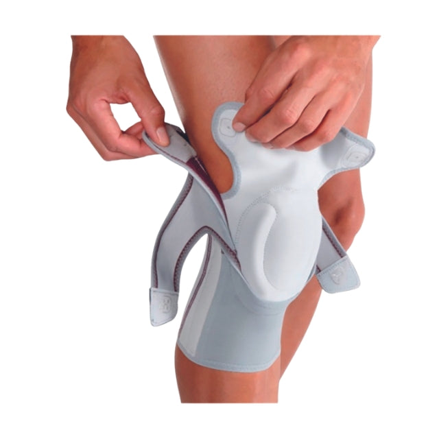 Genouillère Push Care avec stabilisateur rotulien en fer à cheval
