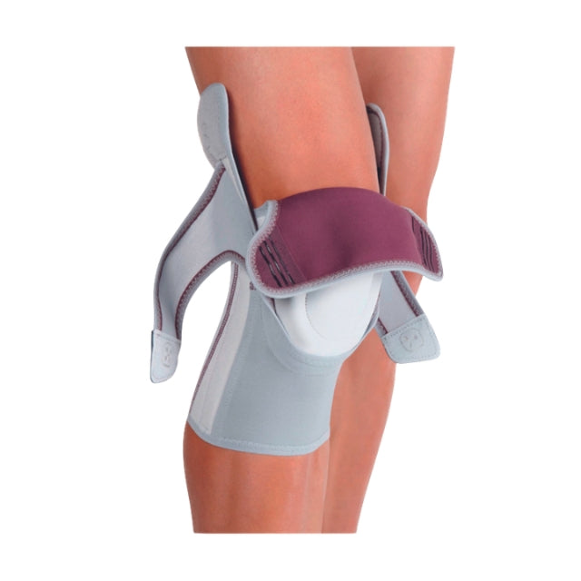 Genouillère Push Care avec stabilisateur rotulien en fer à cheval