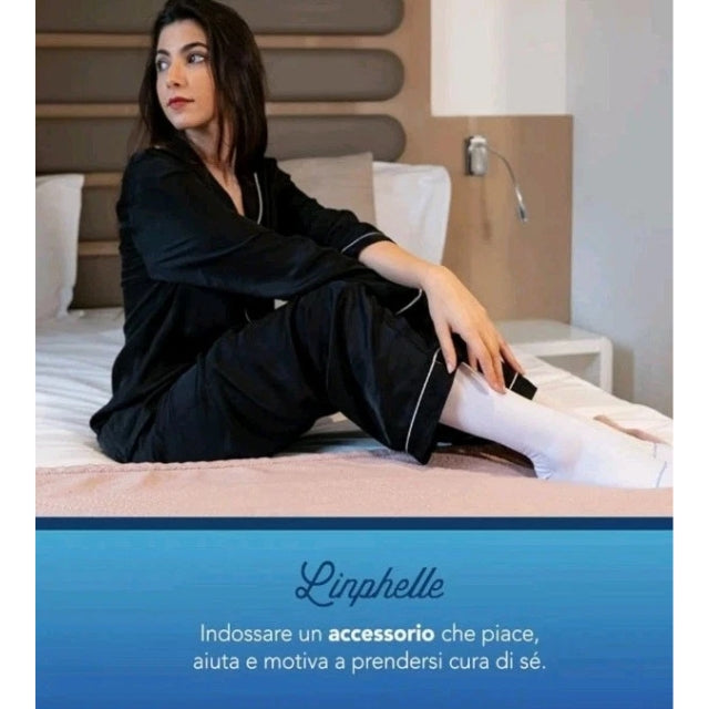 Linphelle Thigh-High Anti-Embolism Stockings K1 18-21 mmHg