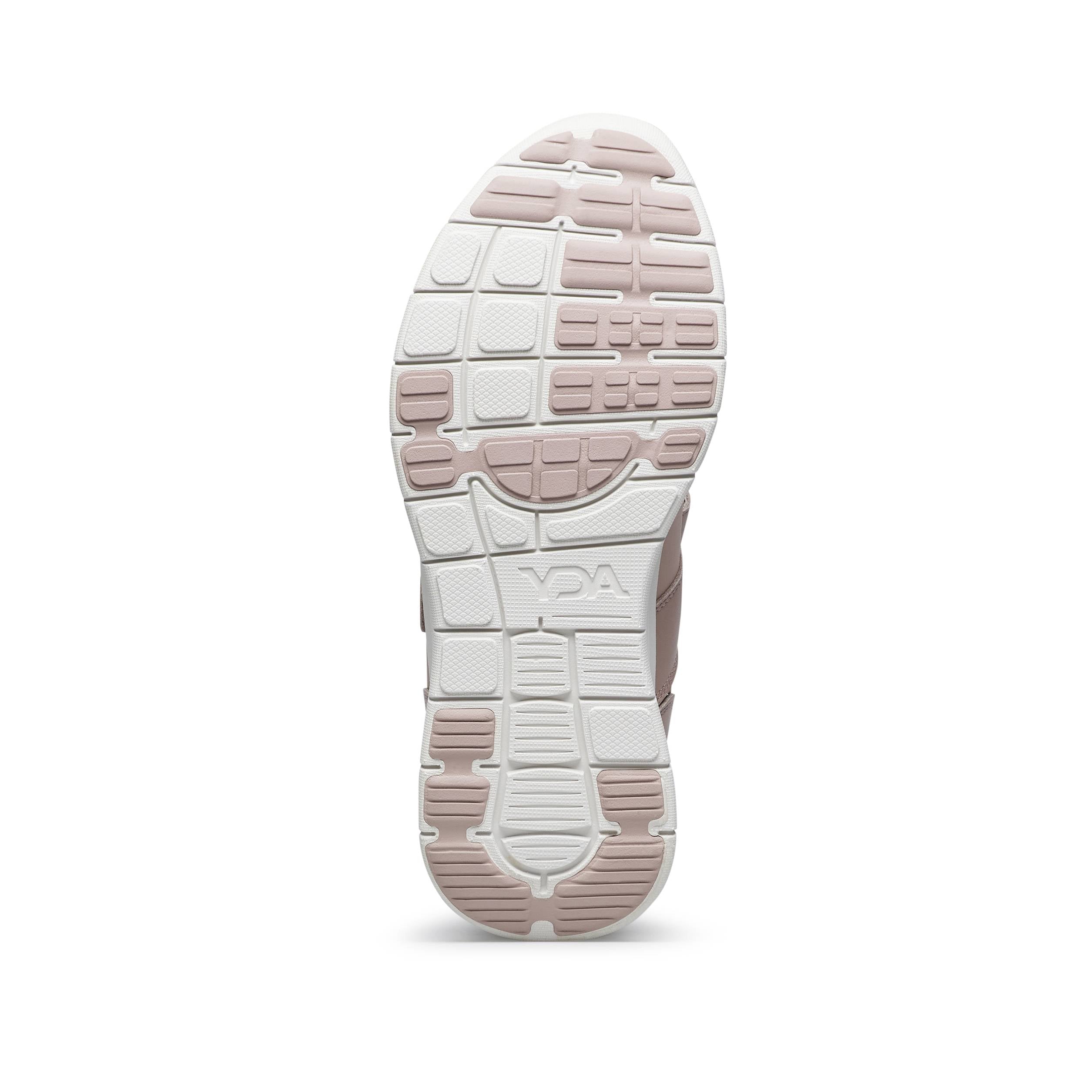 YDA Roby Optima Molliter Nude Sneakers, Hook-and-Loop, Rocker Sole