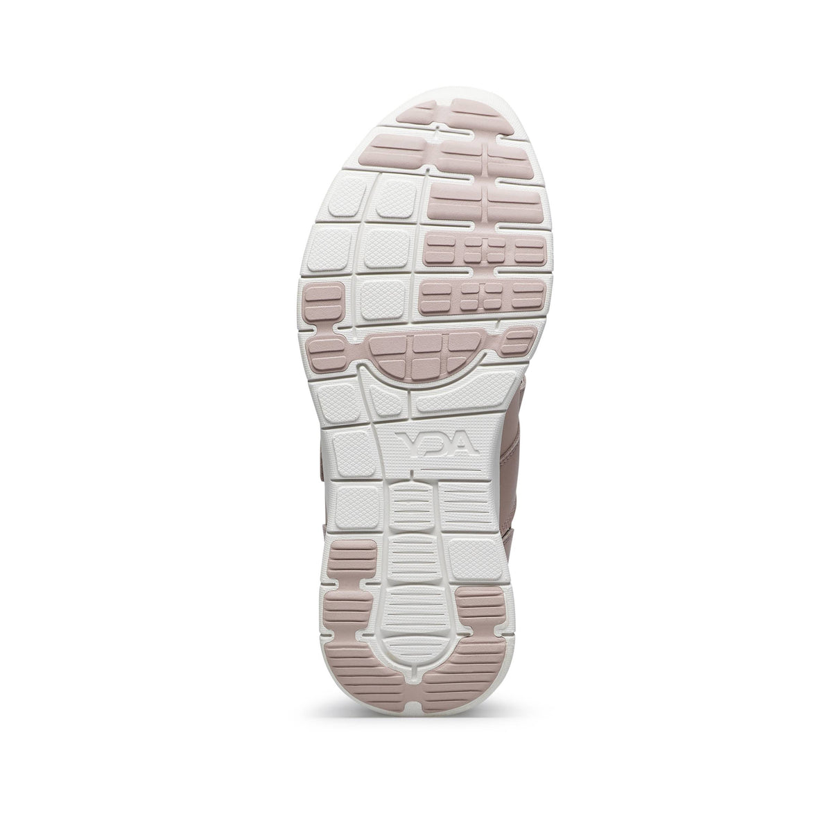 YDA Roby Optima Molliter Nude Sneakers, Hook-and-Loop, Rocker Sole