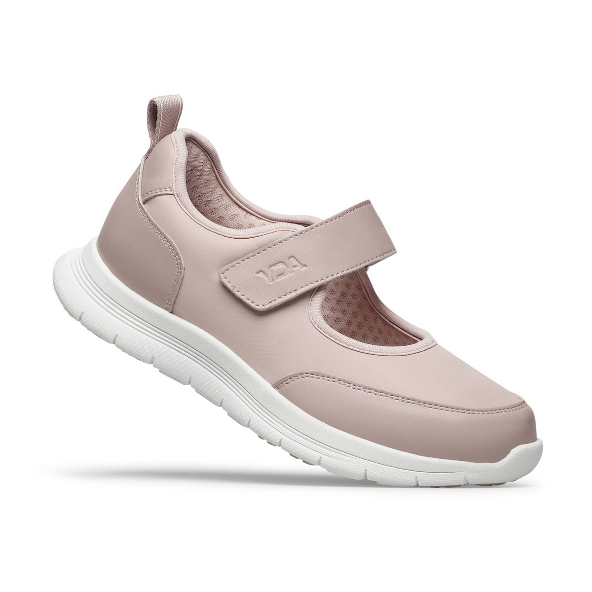 YDA Roby Optima Molliter Nude Sneakers, Hook-and-Loop, Rocker Sole