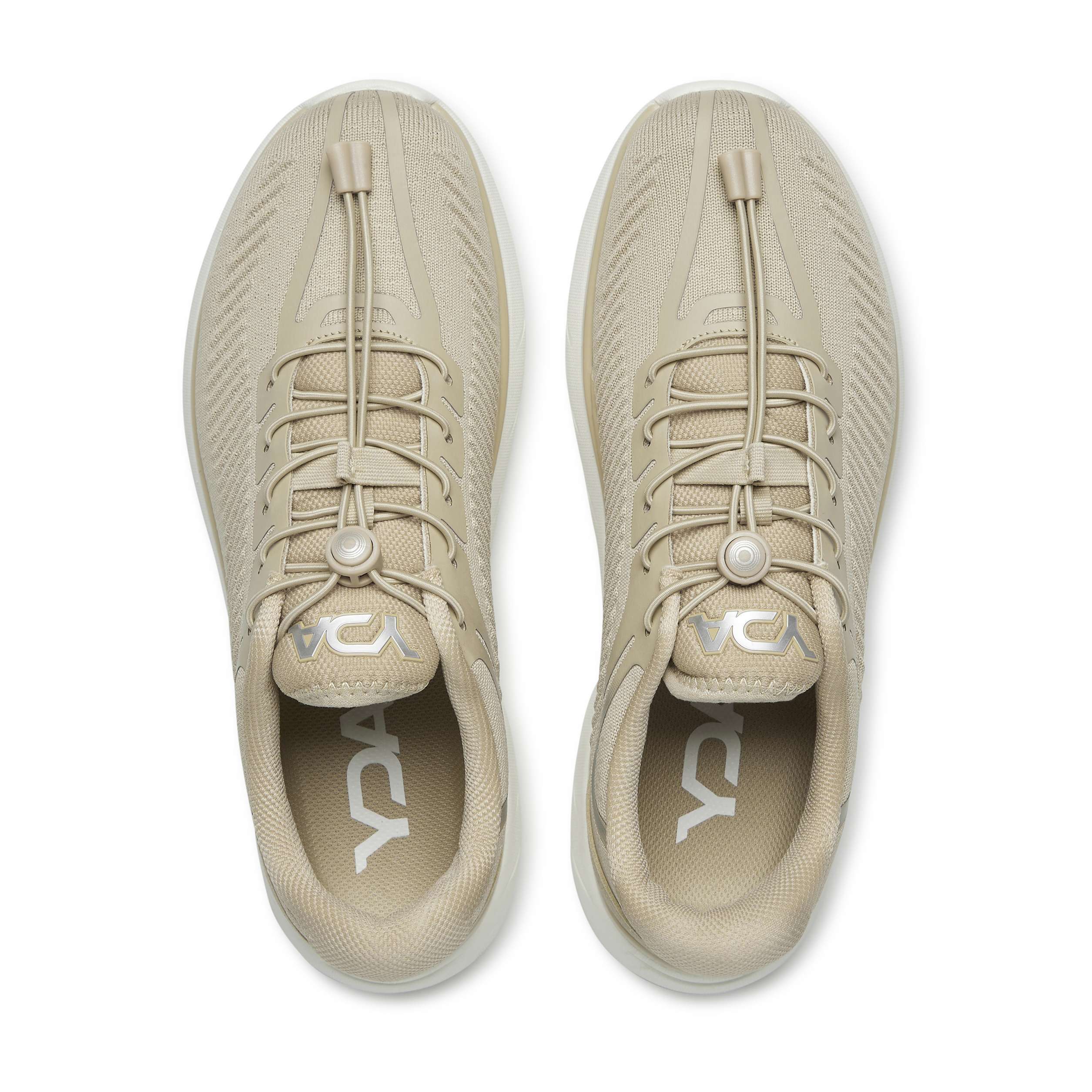 Zapatilla YDA Cairn C20 beige de tech-knit, Optima Molliter