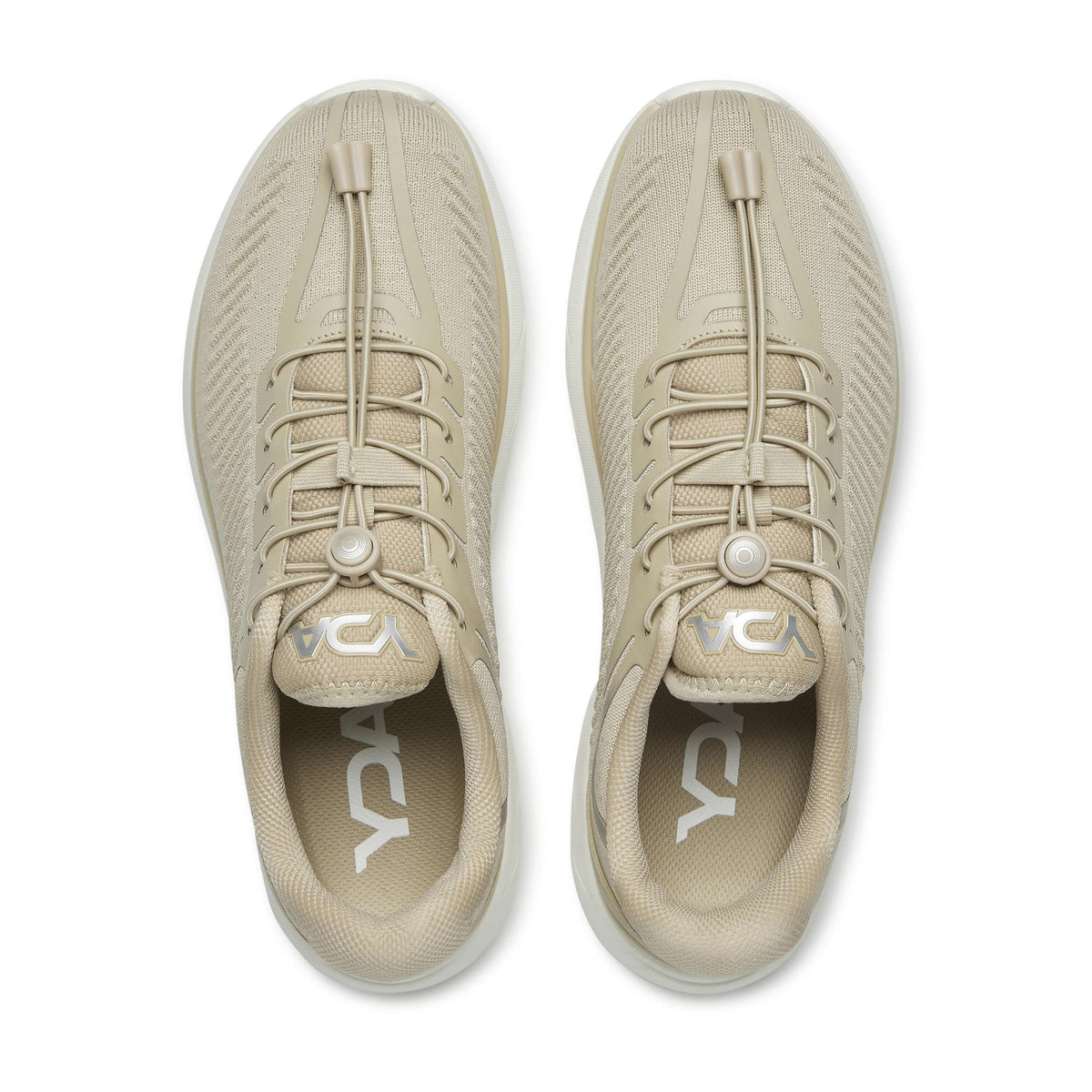 Zapatilla YDA Cairn C20 beige de tech-knit, Optima Molliter