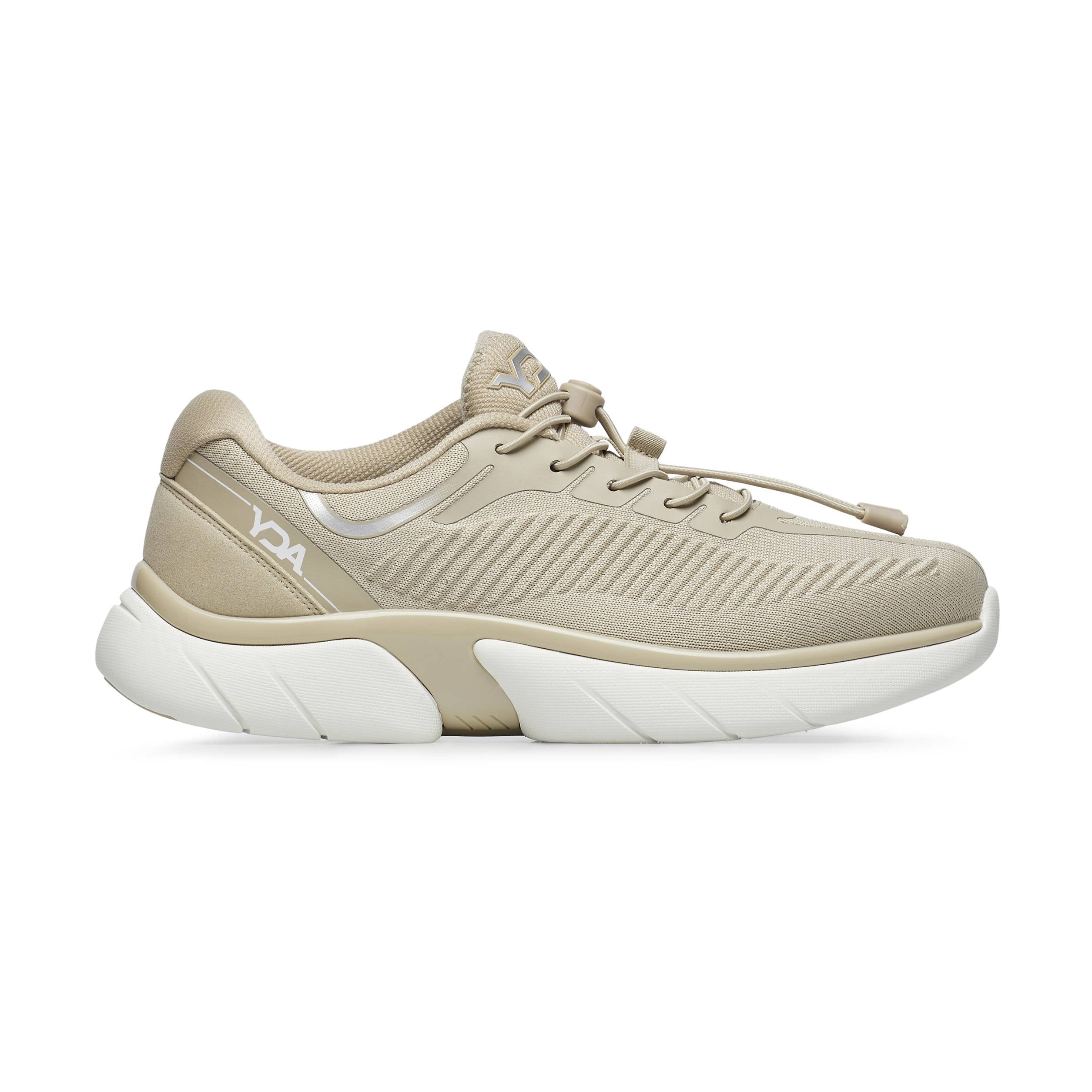 Zapatilla YDA Cairn C20 beige de tech-knit, Optima Molliter
